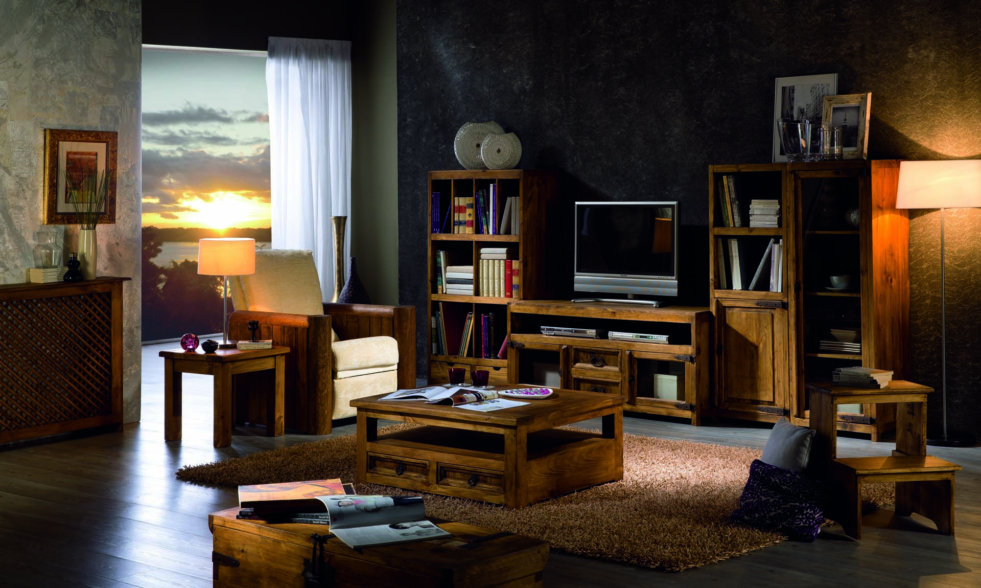 muebles rusticos coloniales 206
